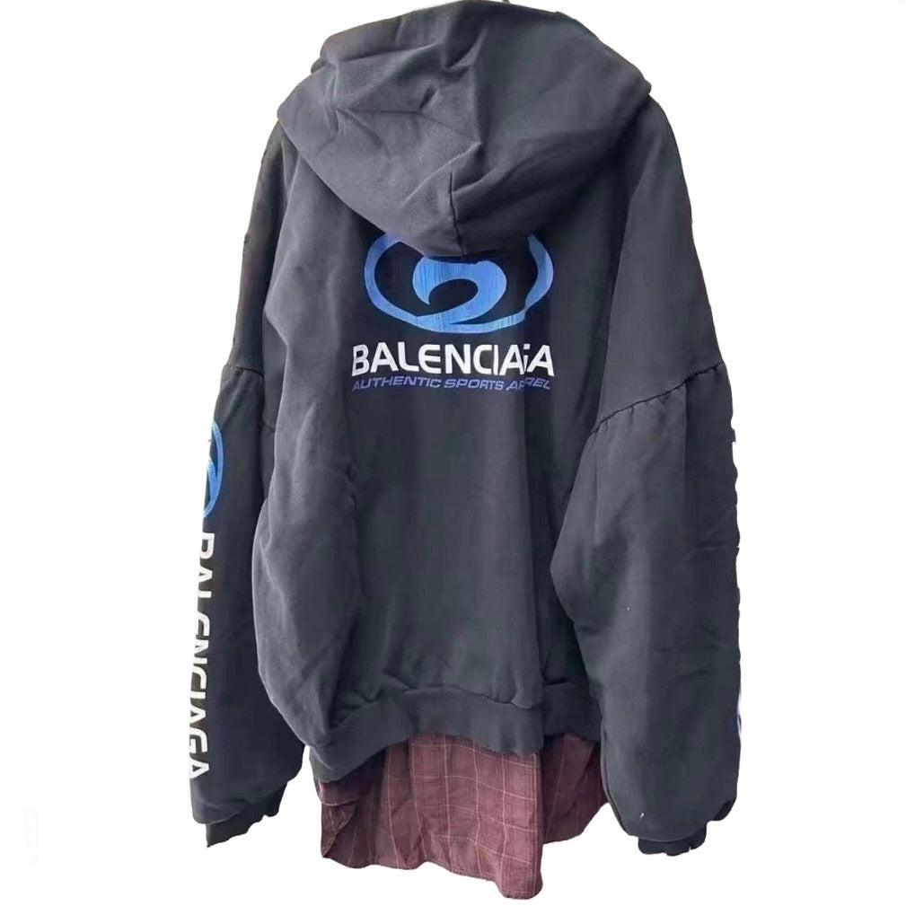 Balenciaga Layered Surfer Hoodie