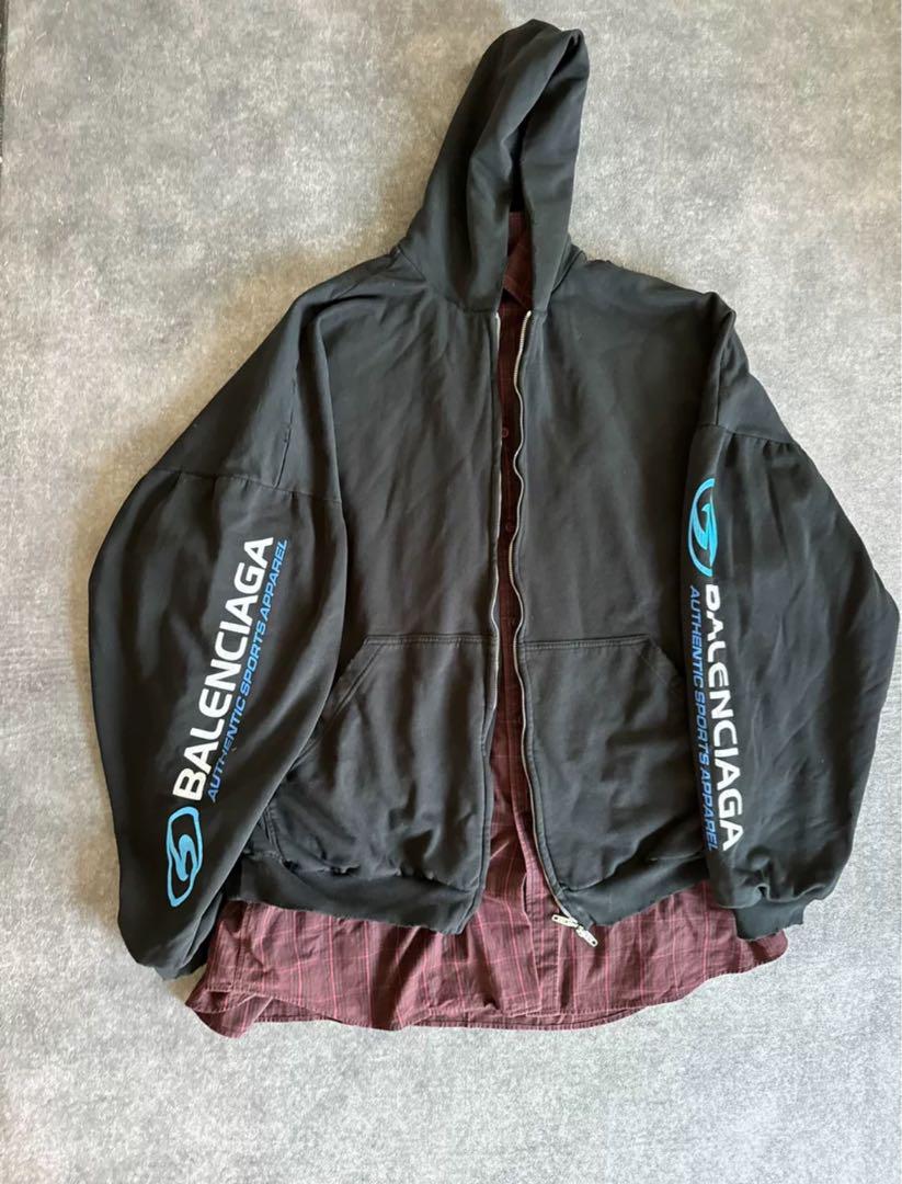 Balenciaga Layered Surfer Hoodie
