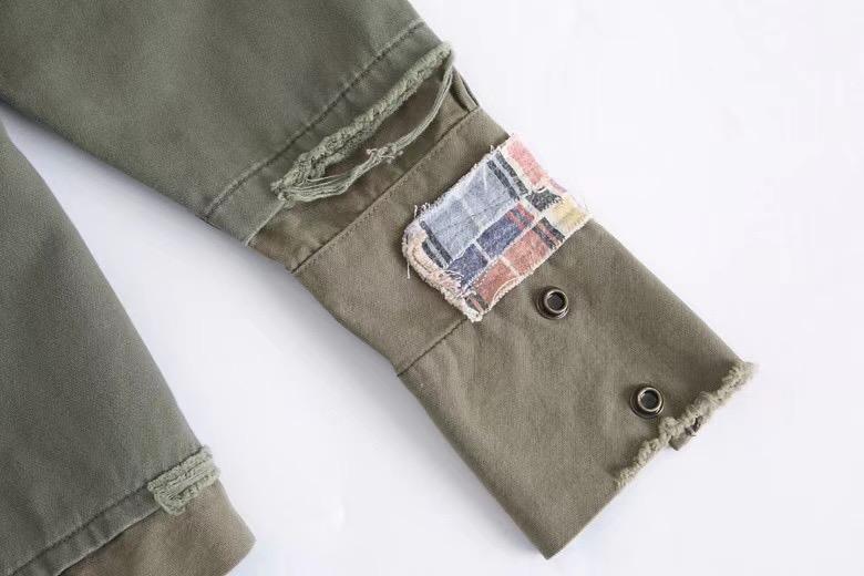 GREG LAUREN Khaki Jacket