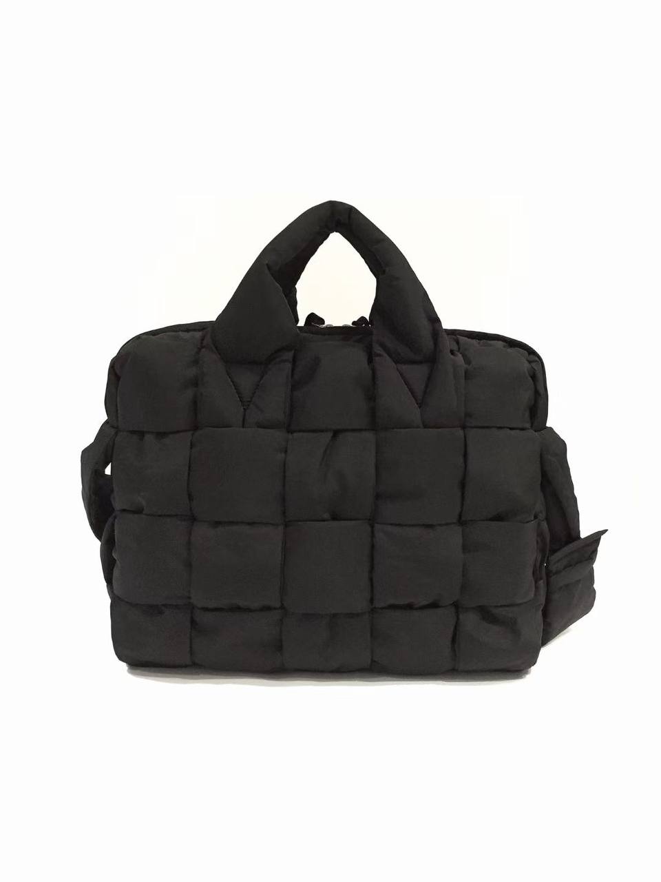 BOTTEGA VENETA Padded Intrecciato Briefcase Bag