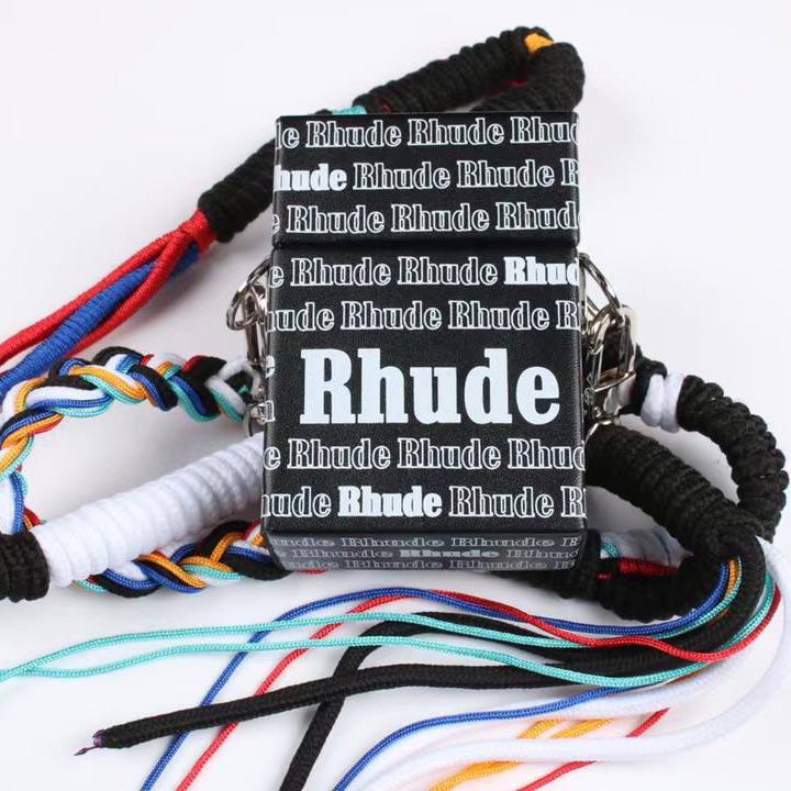 RHUDE CIG LOGO BOX BLACK