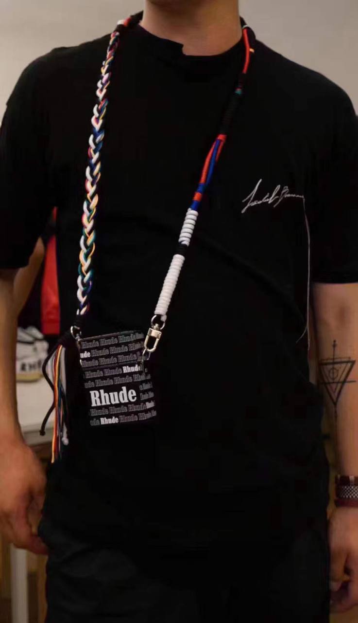 RHUDE CIG LOGO BOX BLACK