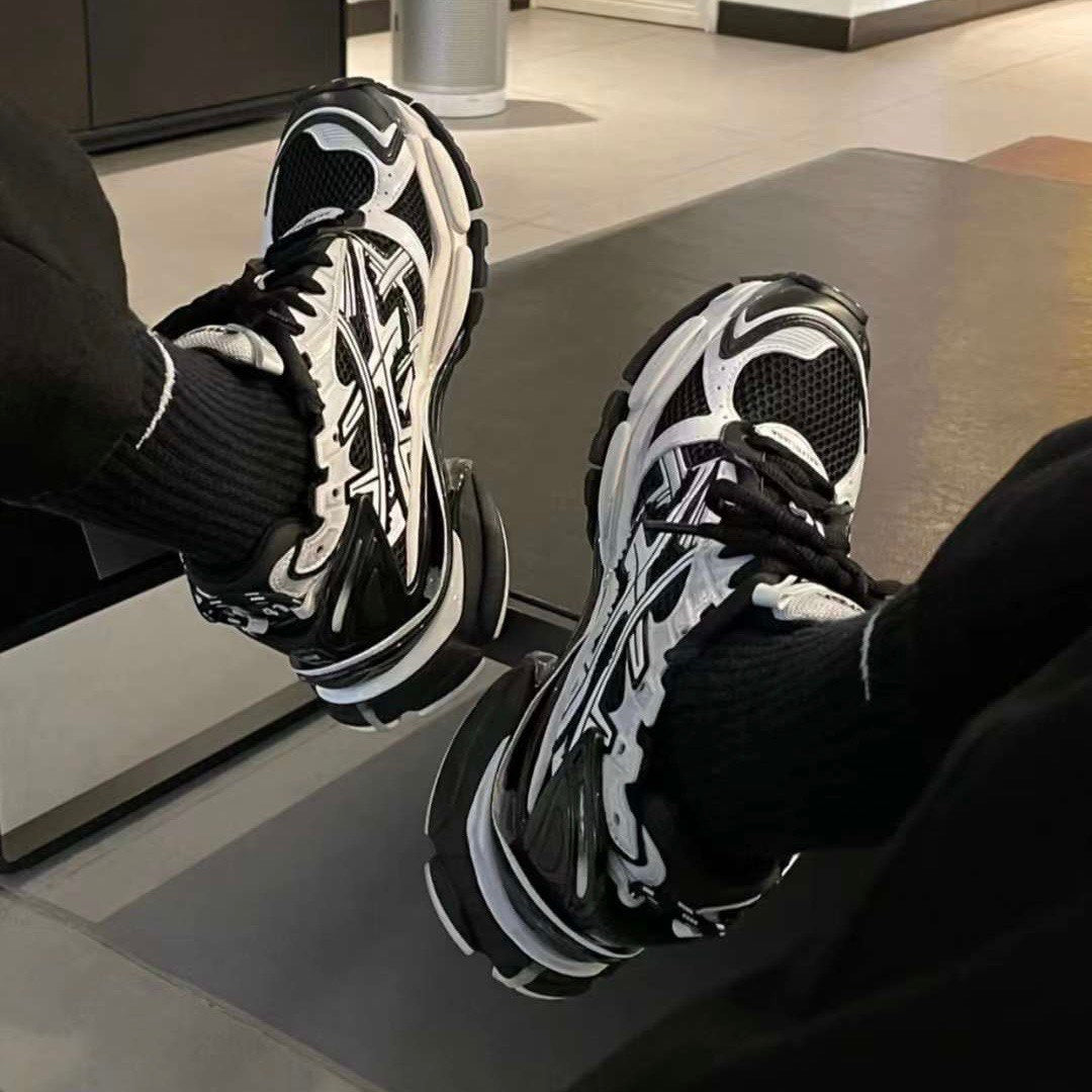 BALENCIAGA Runner Two-Tone Sneakers