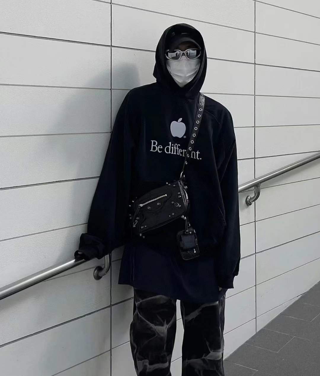 BALENCIAGA Le Cagole Crossbody Bag