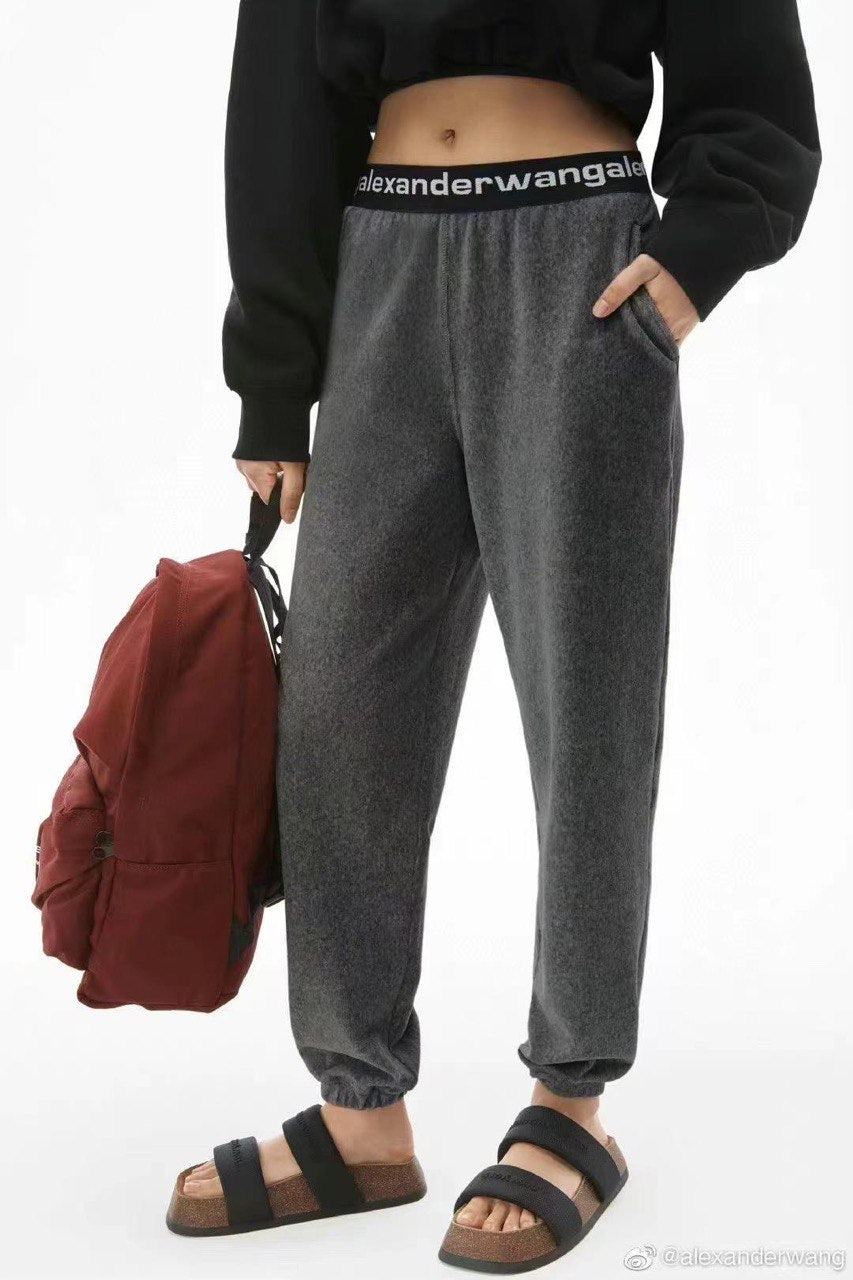 ALEXANDER WANG Black Ronan Sandals