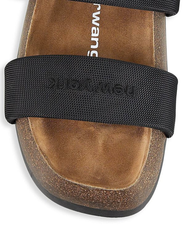 ALEXANDER WANG Black Ronan Sandals