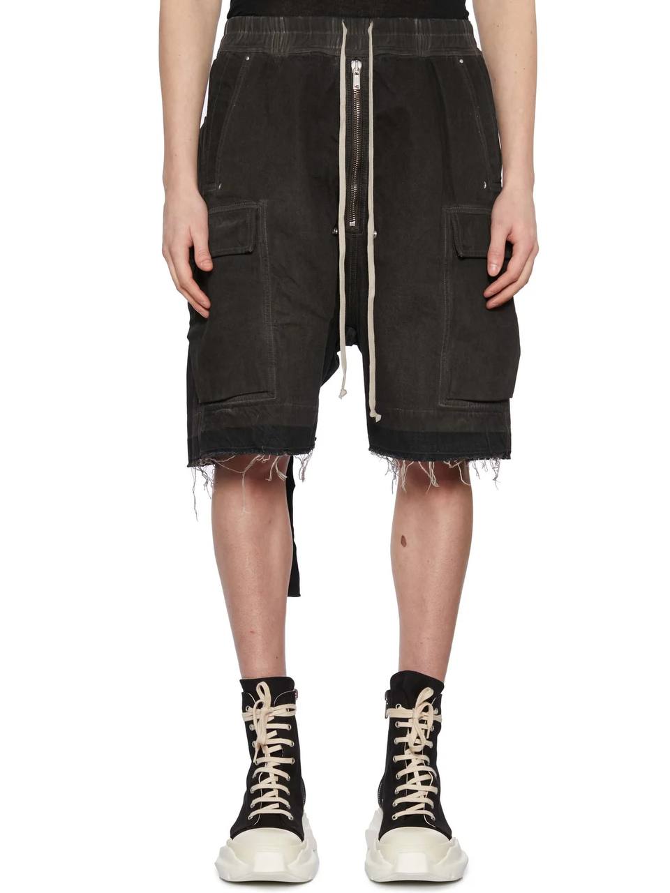 RICK OWENS DRKSHDW Drawstring Cargo Shorts
