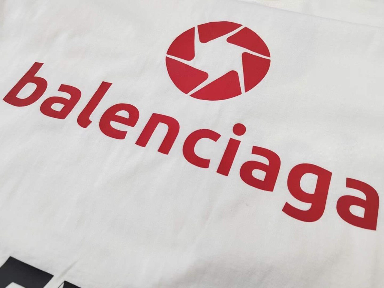 BALENCIAGA Top League Short-sleeve T-shirt