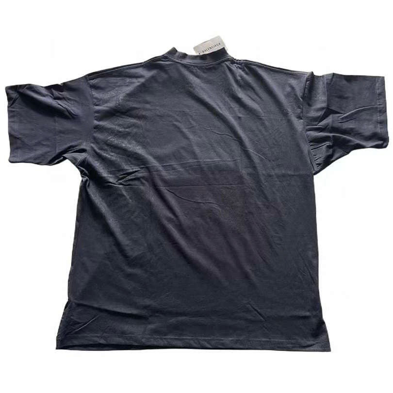 BALENCIAGA Clown Print Cotton T-shirt