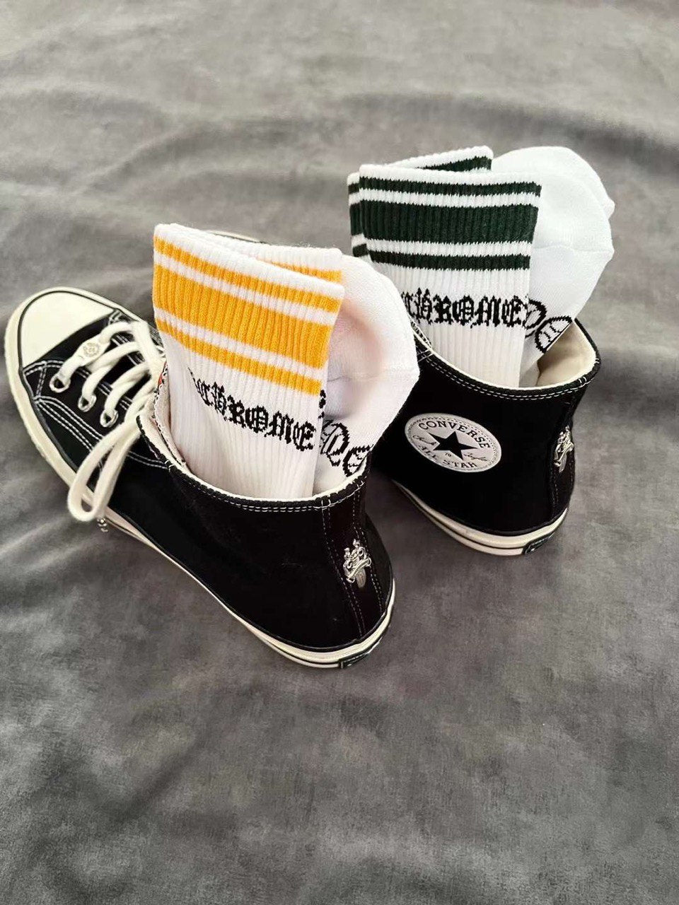 CHROME HEARTS 2 Pair Socks