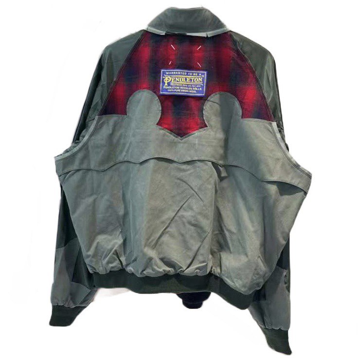 MAISON MARGIELA Panelled Bomber Jacket