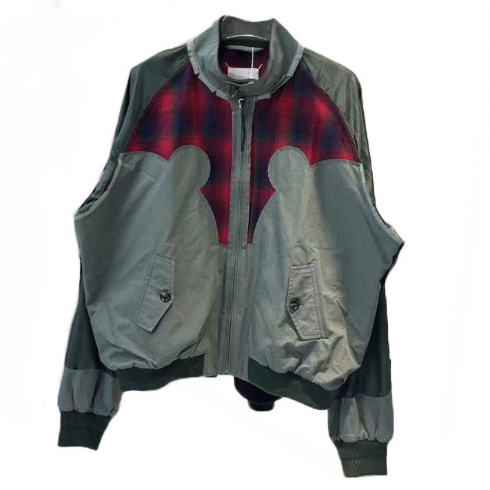 MAISON MARGIELA Panelled Bomber Jacket