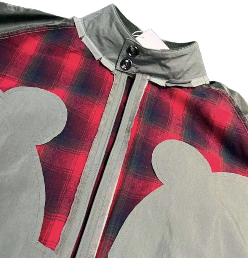 MAISON MARGIELA Panelled Bomber Jacket