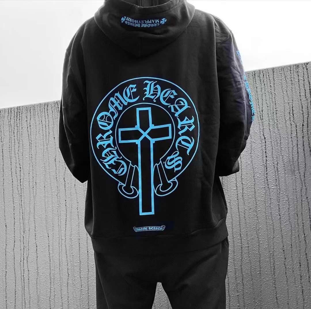 CHROME HEARTS x MappleThorpe Logo Print Hoodie