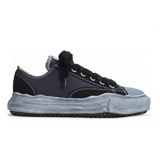 MAISON MIHARA YASUHIRO Peterson Over Dyed Canvas Low Sneakers