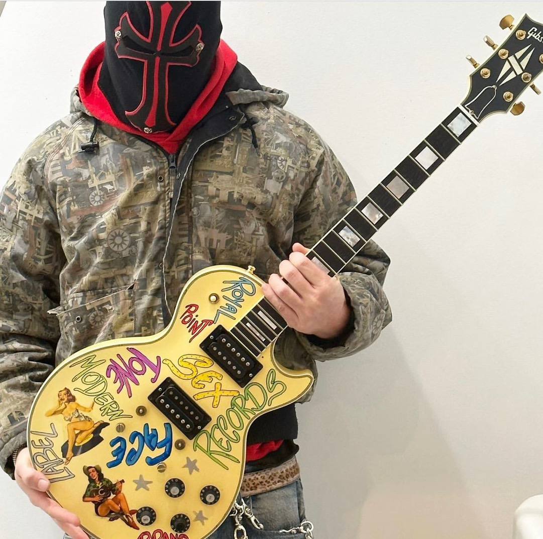 CHROME HEARTS Cross Mask/Beanie