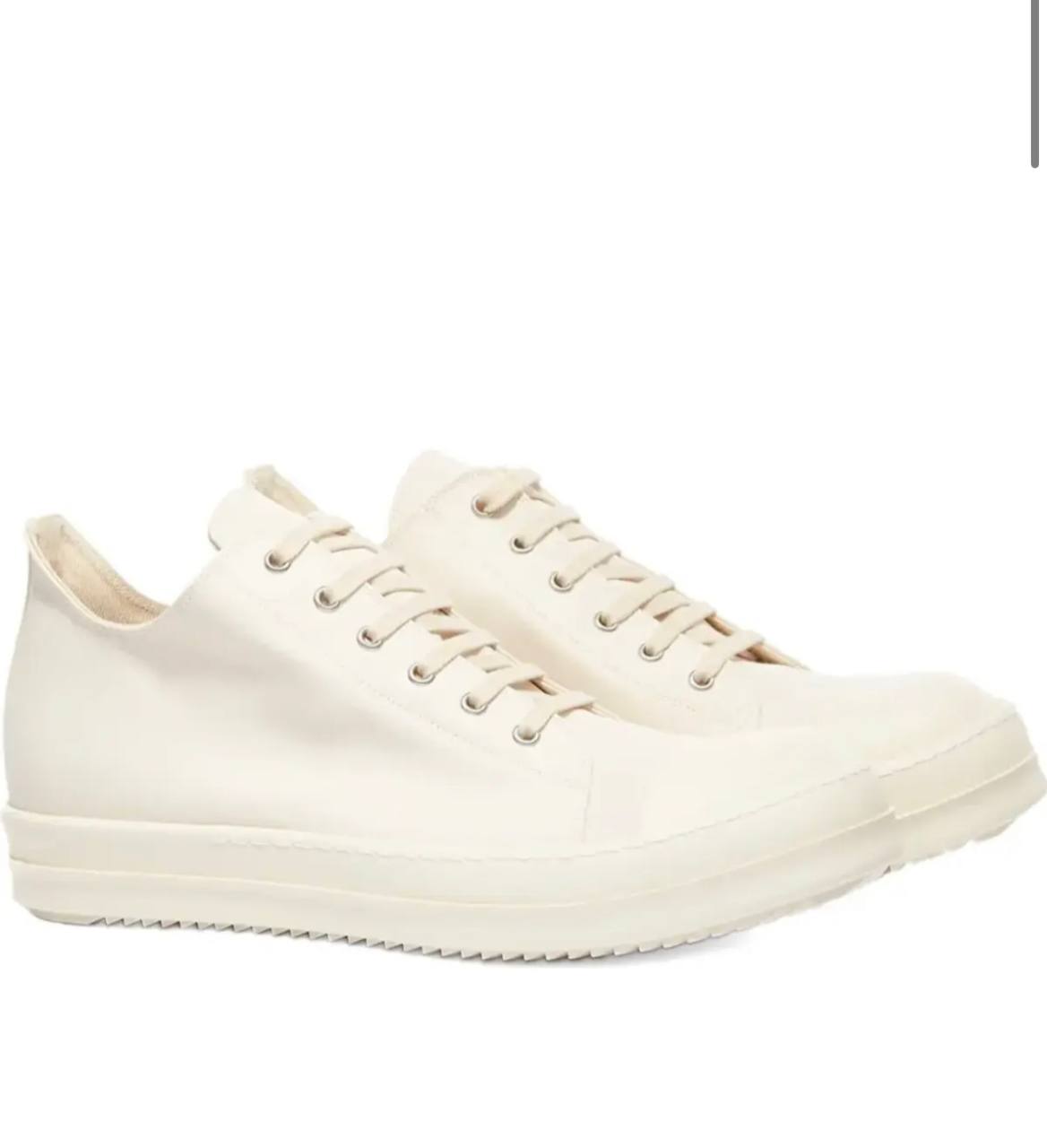 Rick owens low on sale canvas