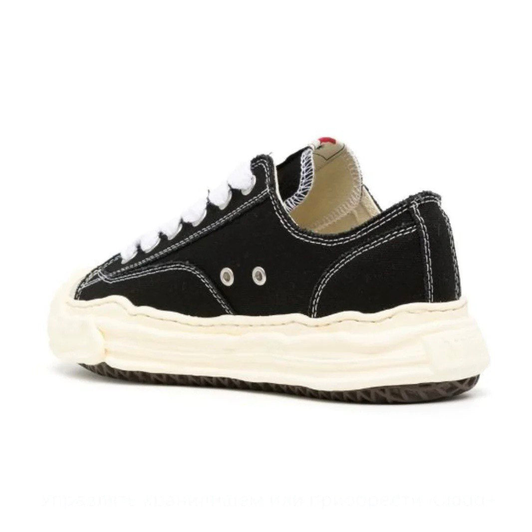 MAISON MIHARA YASUHIRO Hank Original Vintage Low Sneakers In Black