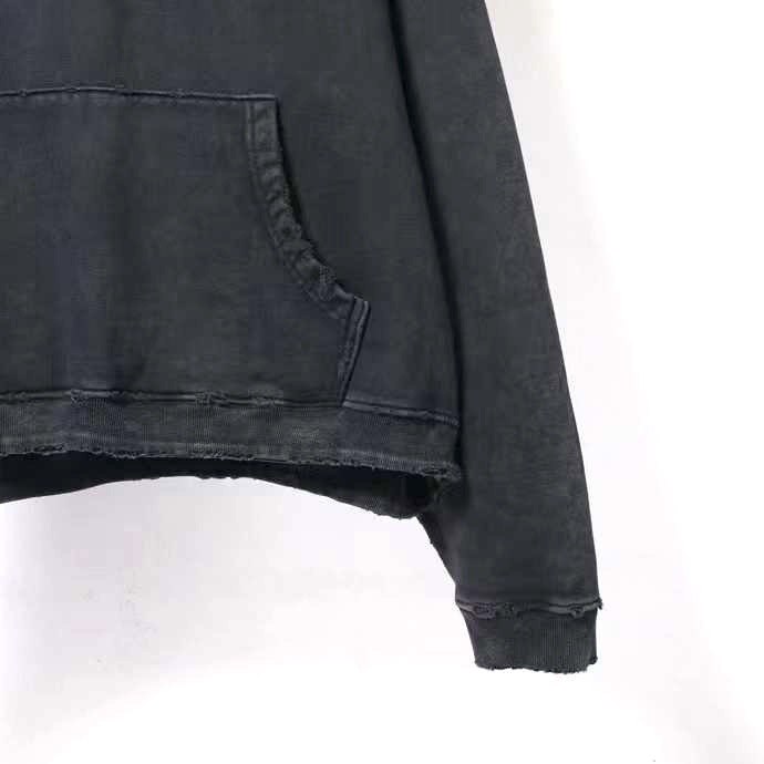 ENFANTS RICHES DÉPRIMÉS Black Distressed Hoodie