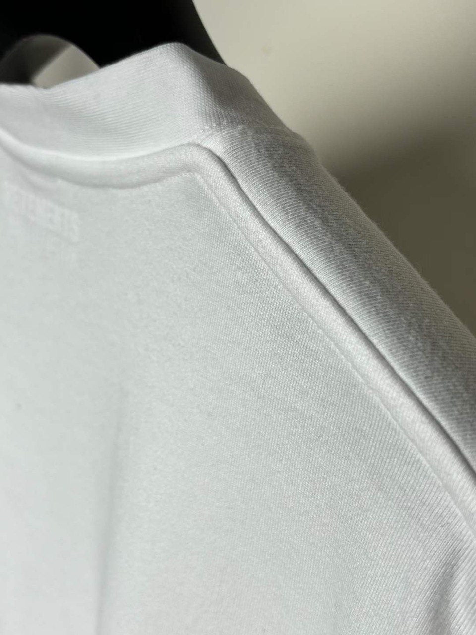VETEMENTS White Logo-print Cotton T-shirt