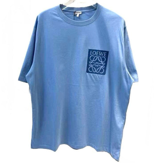LOEWE Anagram Fake Pocket T-Shirt in Riviera Blue