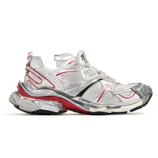 BALENCIAGA Runner 2.0 Sneakers White/Red
