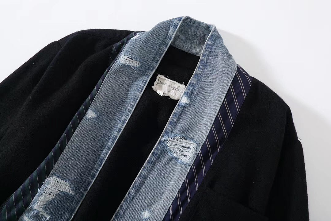 GREG LAUREN Navy Jacket