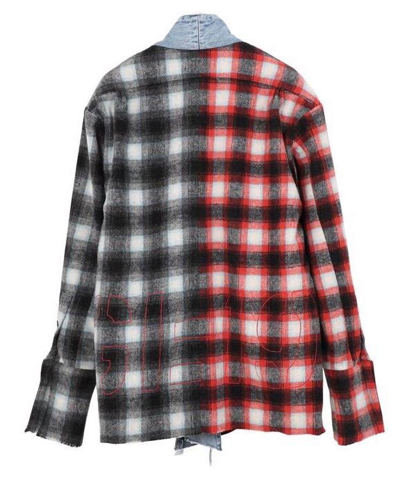 GREG LAUREN Grey Red Jacket
