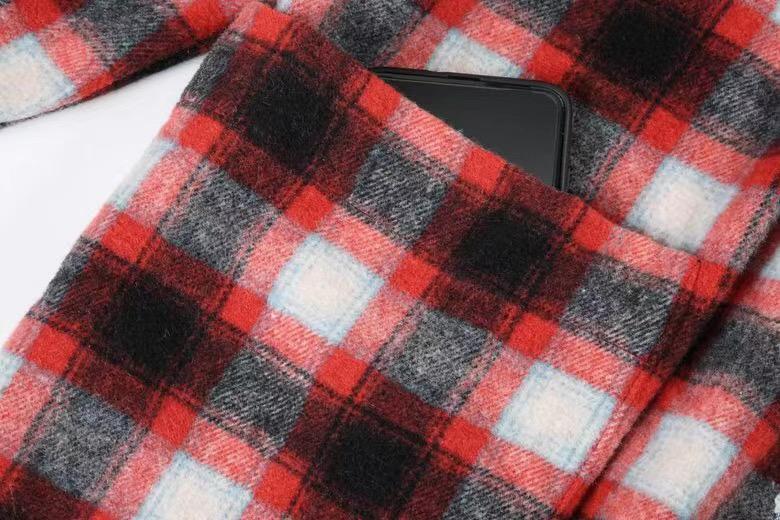 GREG LAUREN Grey Red Jacket