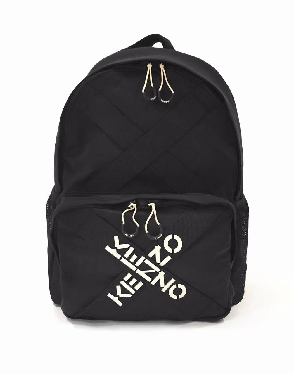 Kenzo black and white cheap backpack