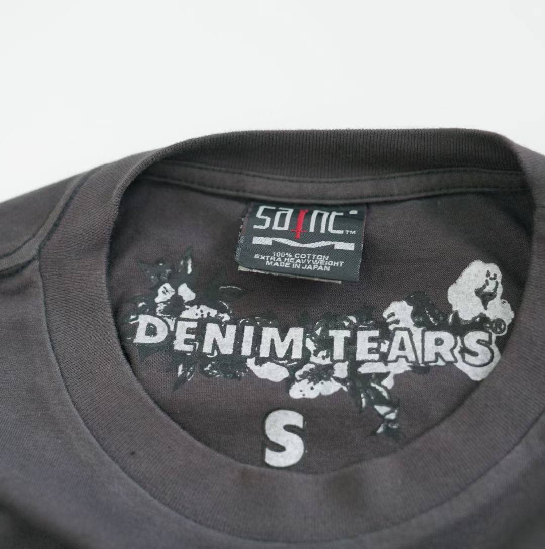 SAINT MICHAEL Street Fighter T-Shirt Vintage Denim