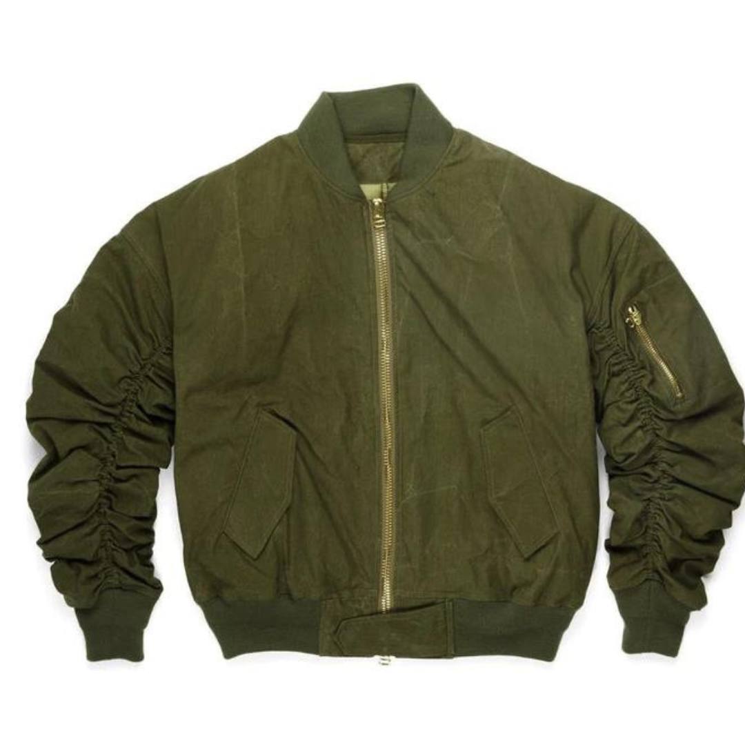 Fear of god green jacket best sale