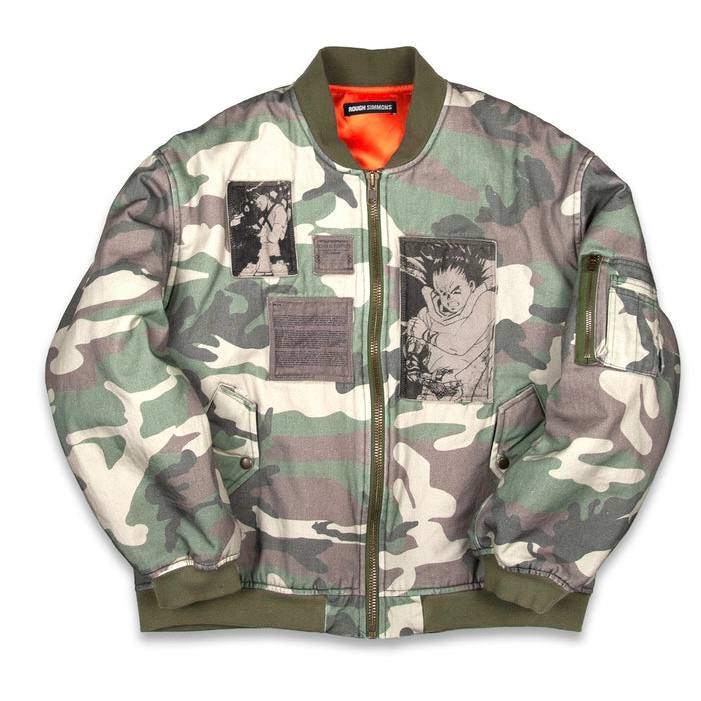 ROUGH SIMMONS Neo Tokyo Bomber Jacket OUTGUM