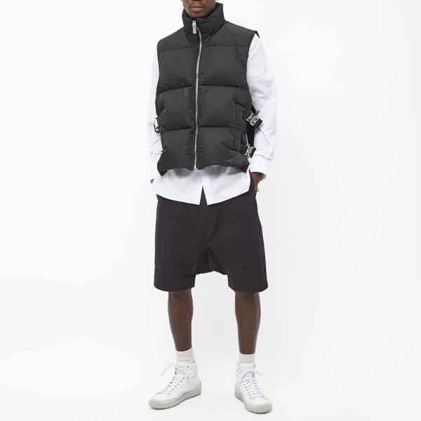 GIVENCHY Sleeveless Puffer Jacket With Metallic Details