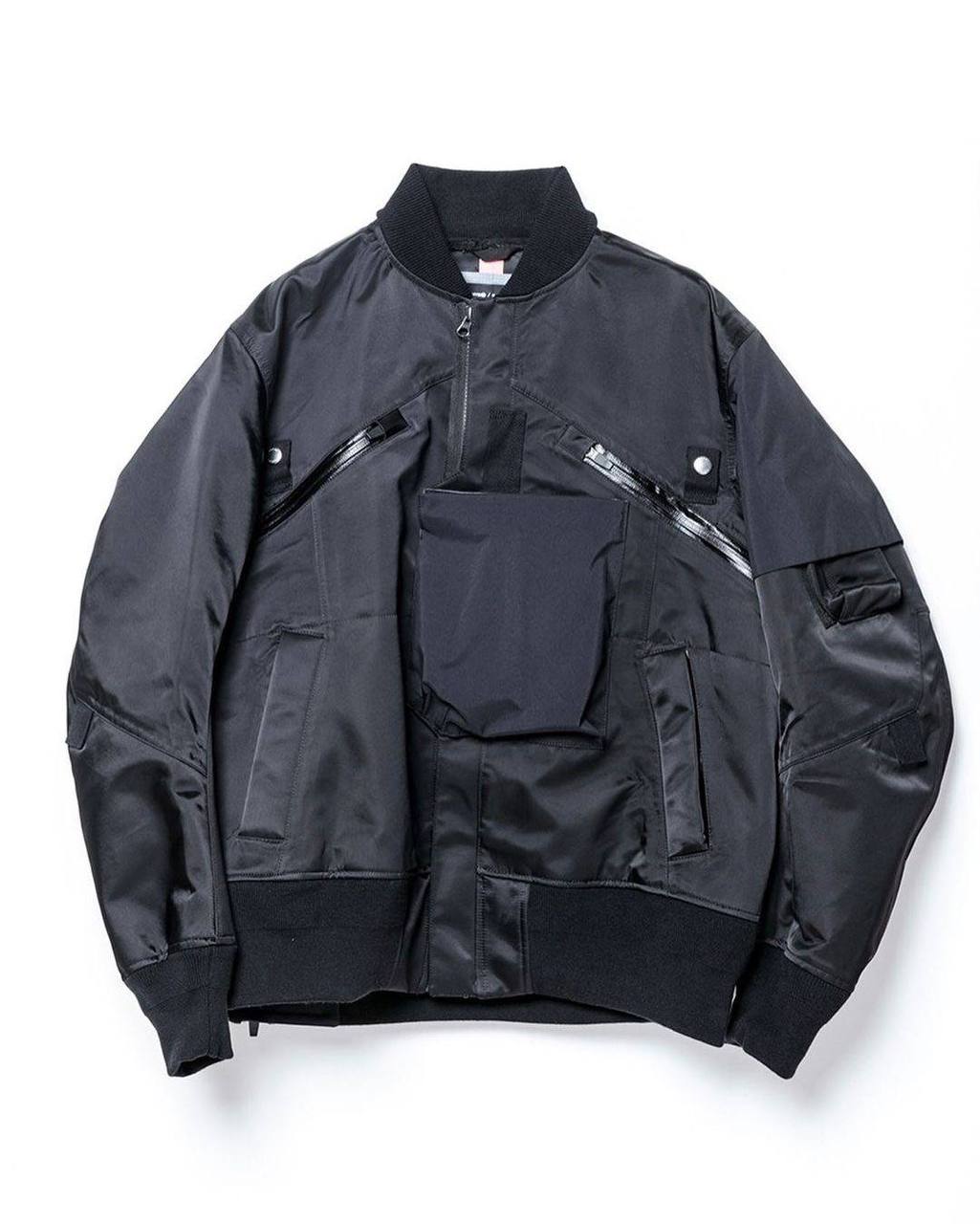 SACAI X ACRONYM Bomber Jacket Khaki/Black – OUTGUM