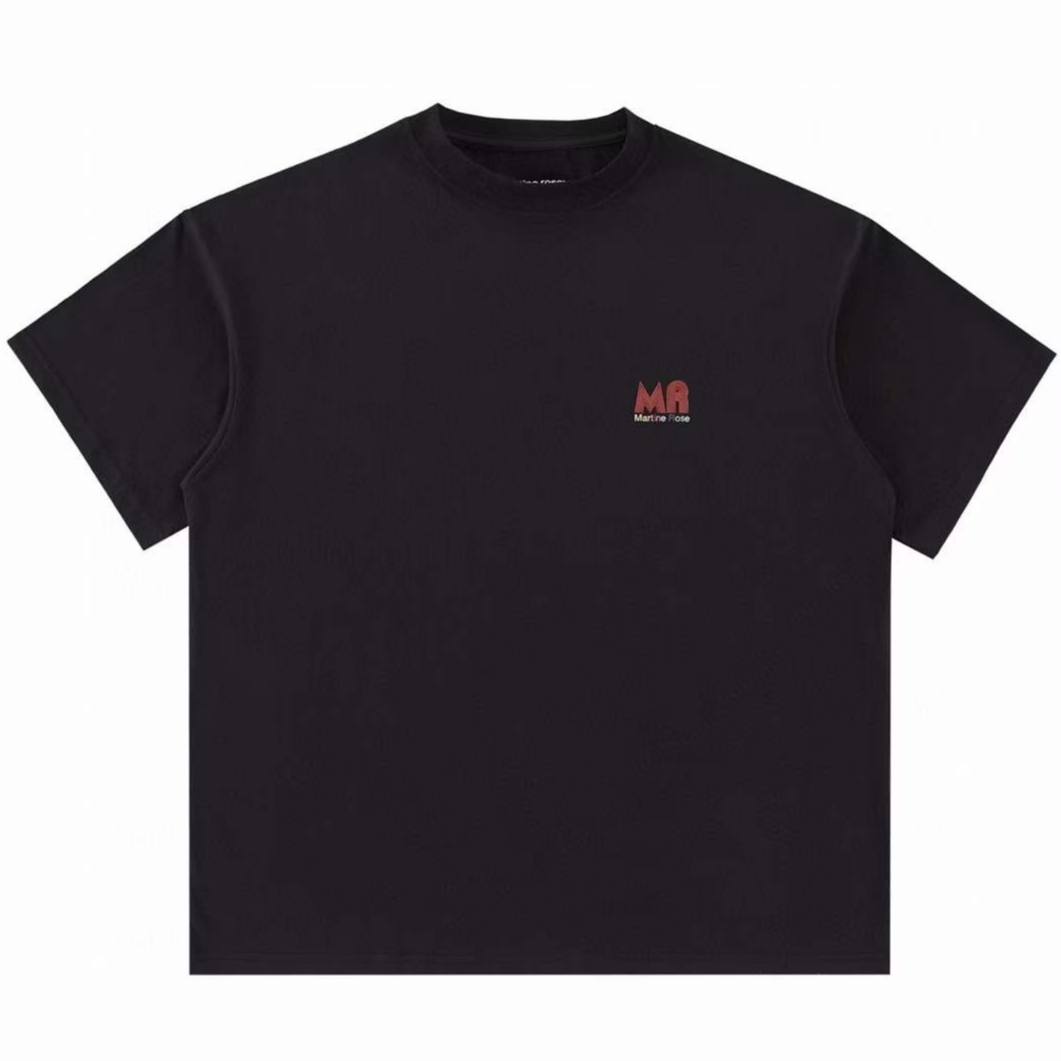 MARTINE ROSE Multicolor Logo Print T-shirt