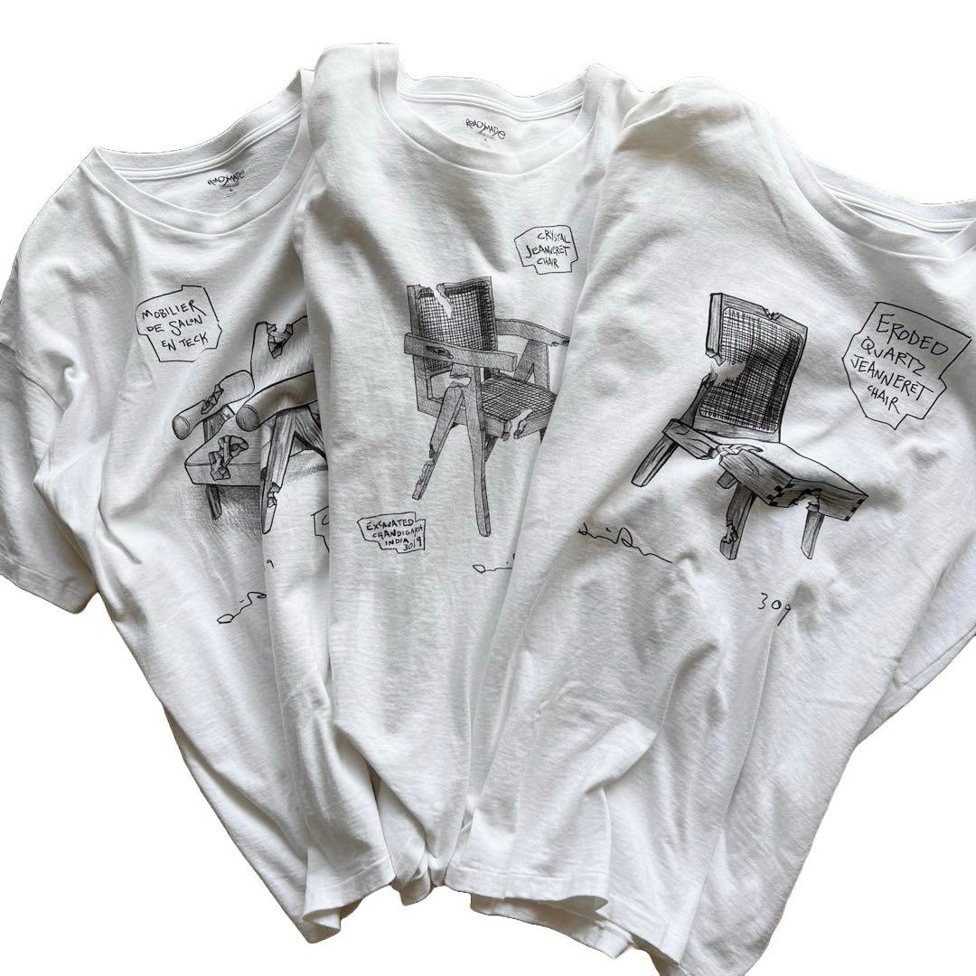 READYMADE x DANIEL ARSHAM WHITE 1 of 3 T-shirt