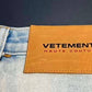 VETEMENTS Blue Jeans With Logo