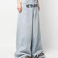 VETEMENTS Blue Jeans With Logo