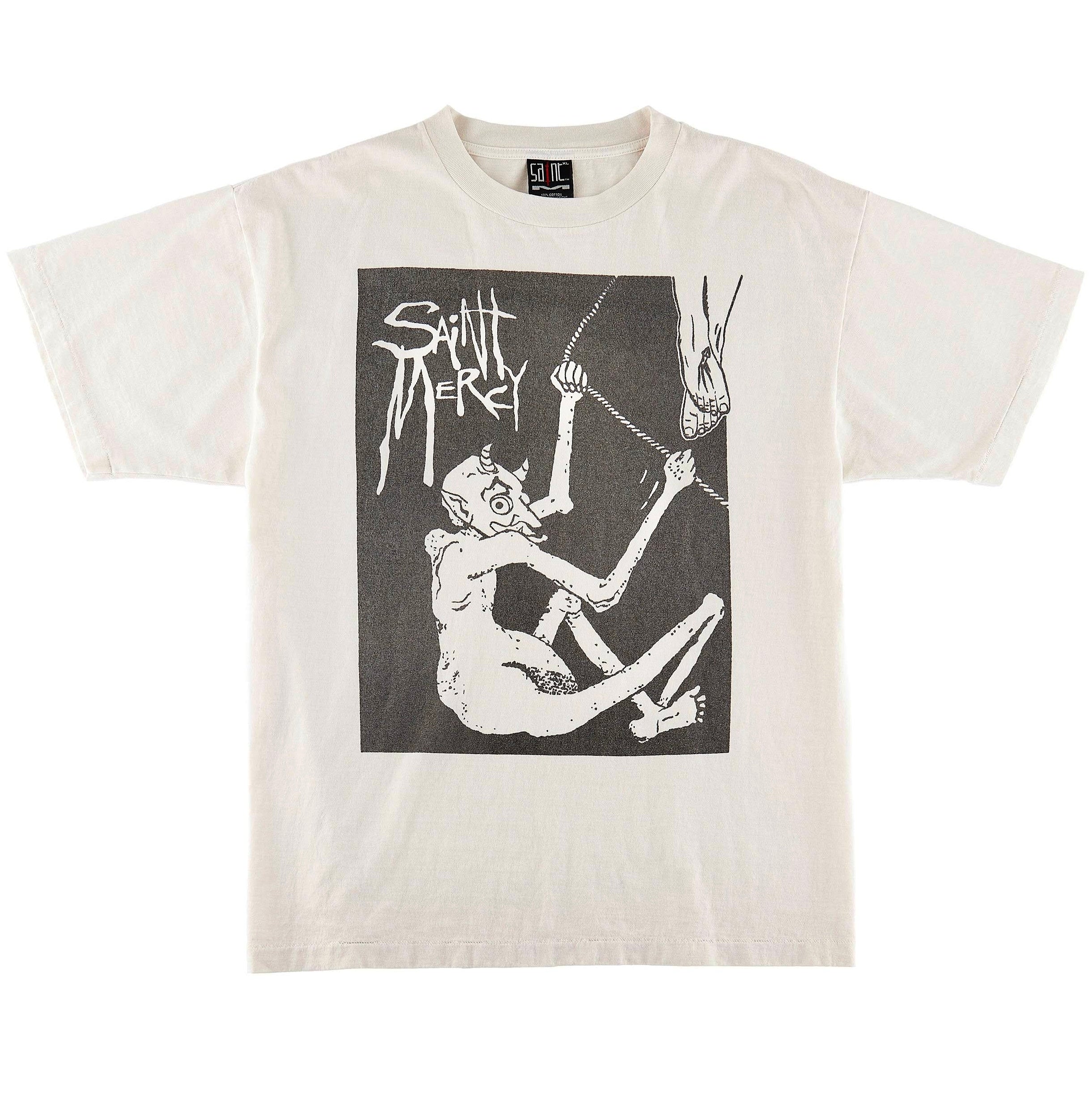 SAINT MICHAEL White Mercy T-shirt – OUTGUM