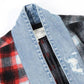 GREG LAUREN Grey Red Jacket