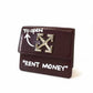OFF-WHITE Jitney Leather Bag