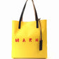 MARNI PVC Blue & Yellow Tote Bag