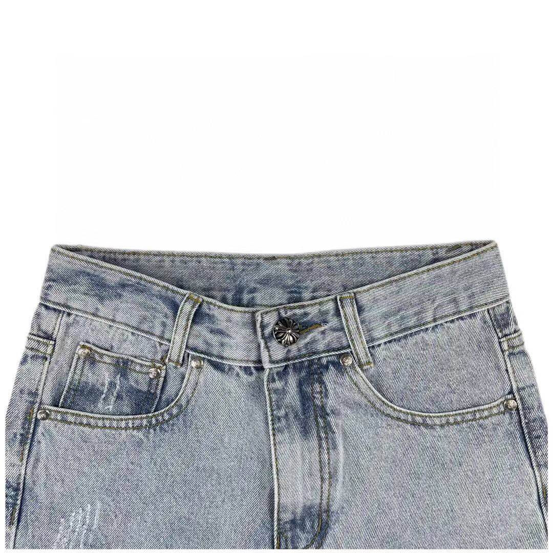 CHROME HEARTS Light Blue Jeans