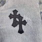CHROME HEARTS Light Blue Jeans
