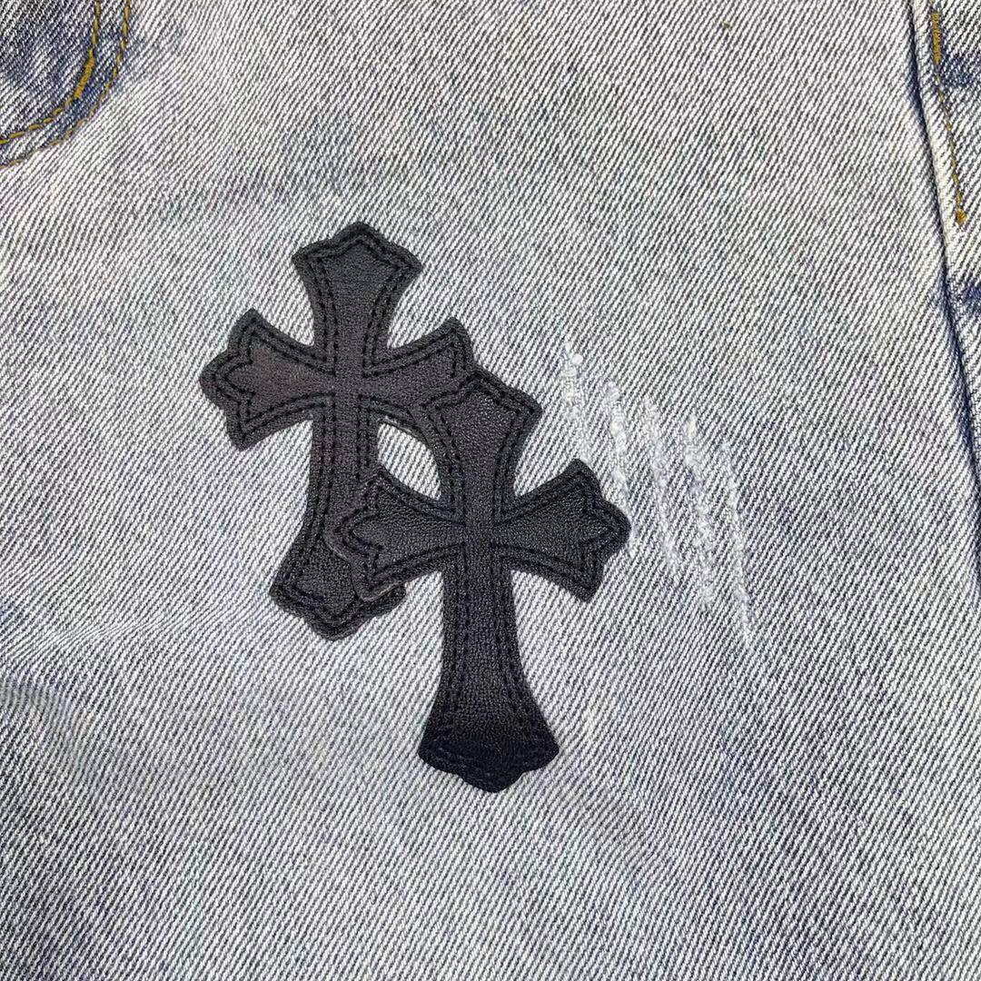 CHROME HEARTS Light Blue Jeans