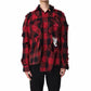Maison Mihara Yasuhiro Distressed Plaid Shirt