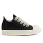 RICK OWENS DRKSHDW Black Jumbo Low Textile Sneakers