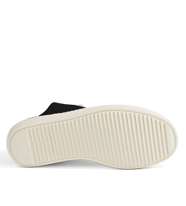 RICK OWENS DRKSHDW Black Jumbo Low Textile Sneakers