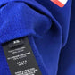 VETEMENTS Logo-Print Blue Oversized Hoodie